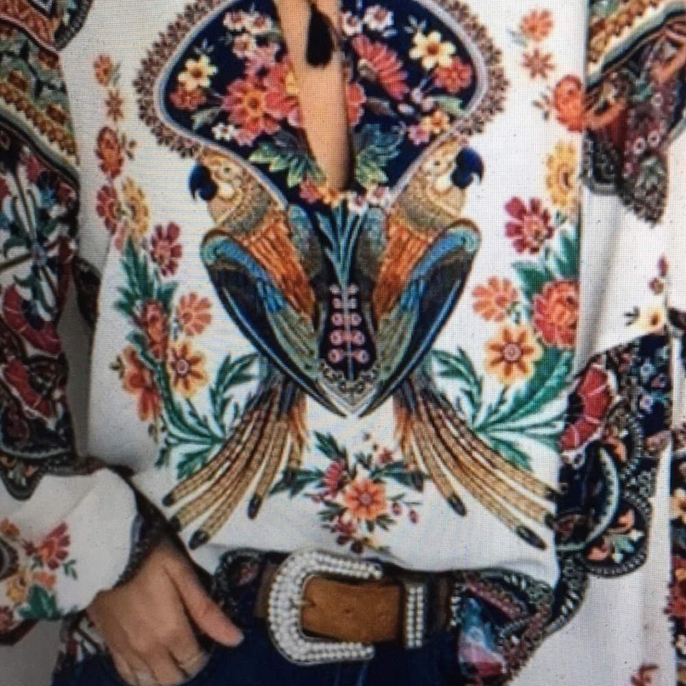 🌺💃Bohemian Style Peasant Top - Picture 5 of 5